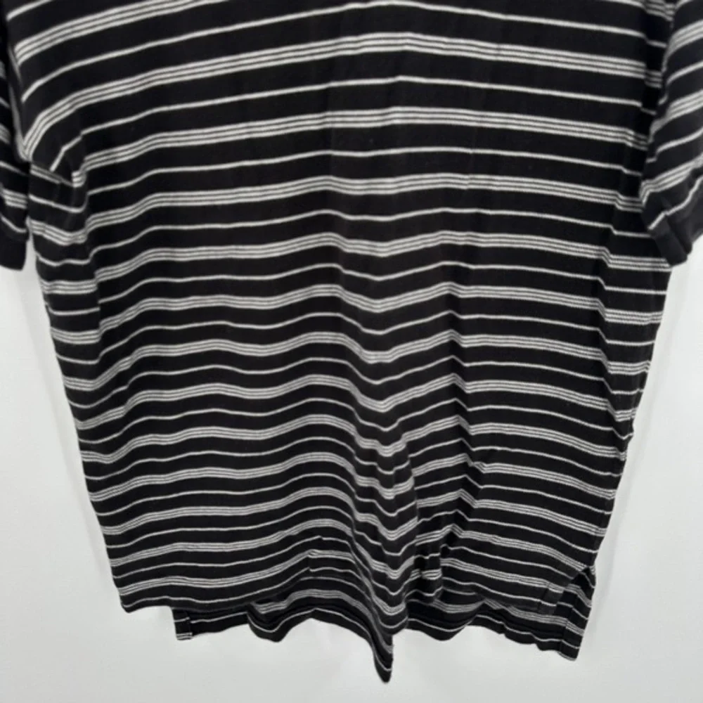 Polo by Ralph Lauren Black and White Striped Men’s Polo